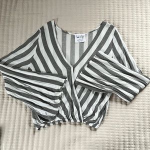 Bell Bottom Sleeved Blouse